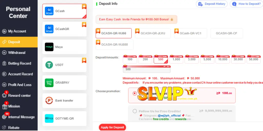 image guide deposit slotvip