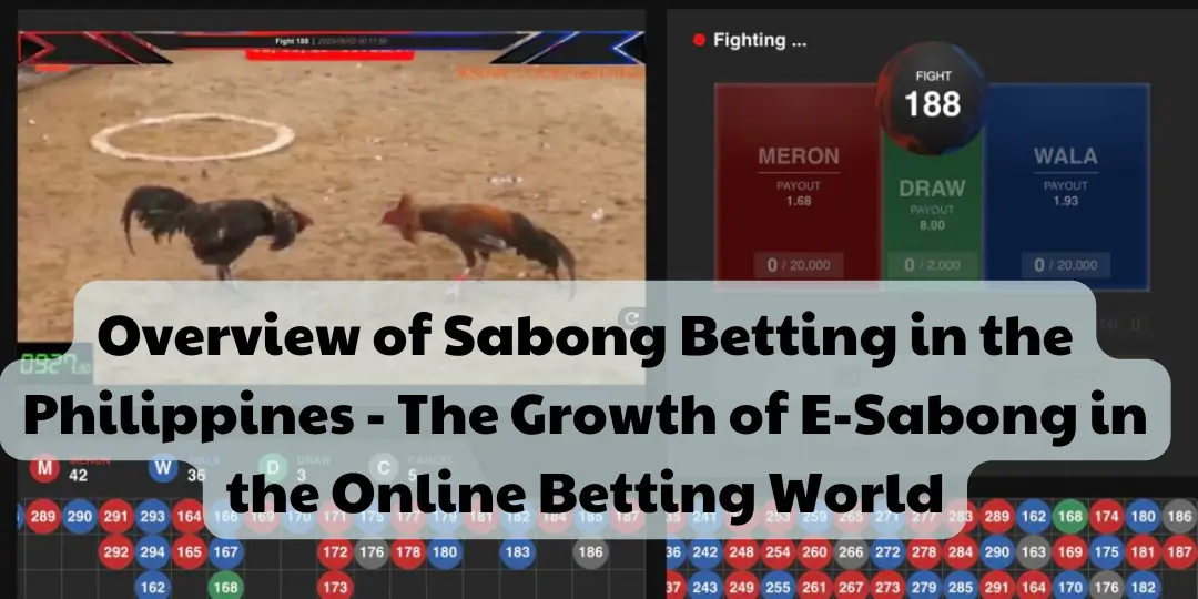 Overview of Sabong Betting in the Philippines - The Growth of E-Sabong in the Online Betting World slotvip