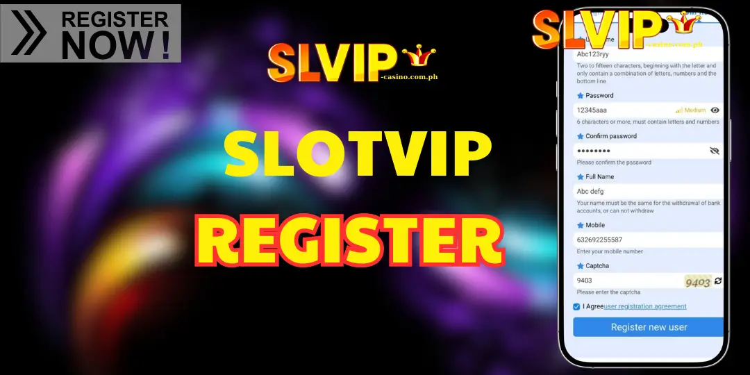 SLOTVIP REGISTER